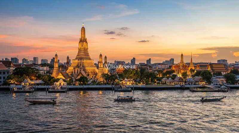 วีซ่าท่องเที่ยวไทยกับภาพสถานที่ท่องเที่ยวประเทศไทย